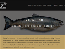Tablet Screenshot of flyingfishseattle.com